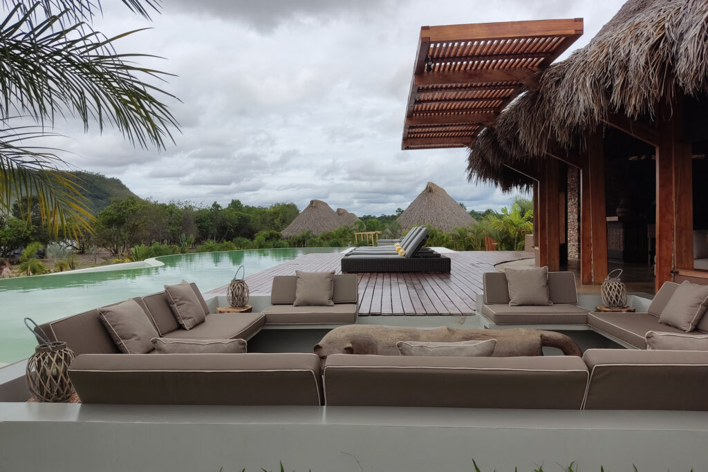 Arquitectura local con materiales de la zona