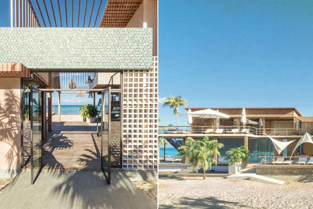 Arquitectura y diseño de interiores con apariencia aesthetic