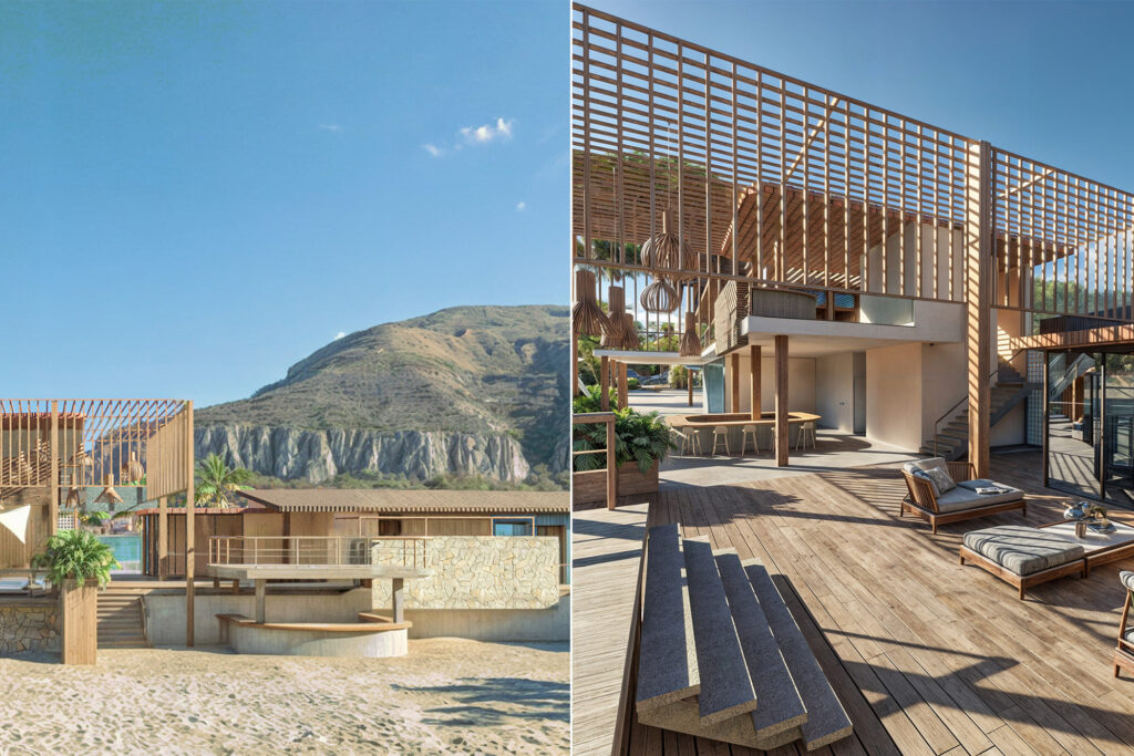 Arquitectura y diseño de interiores con apariencia aesthetic